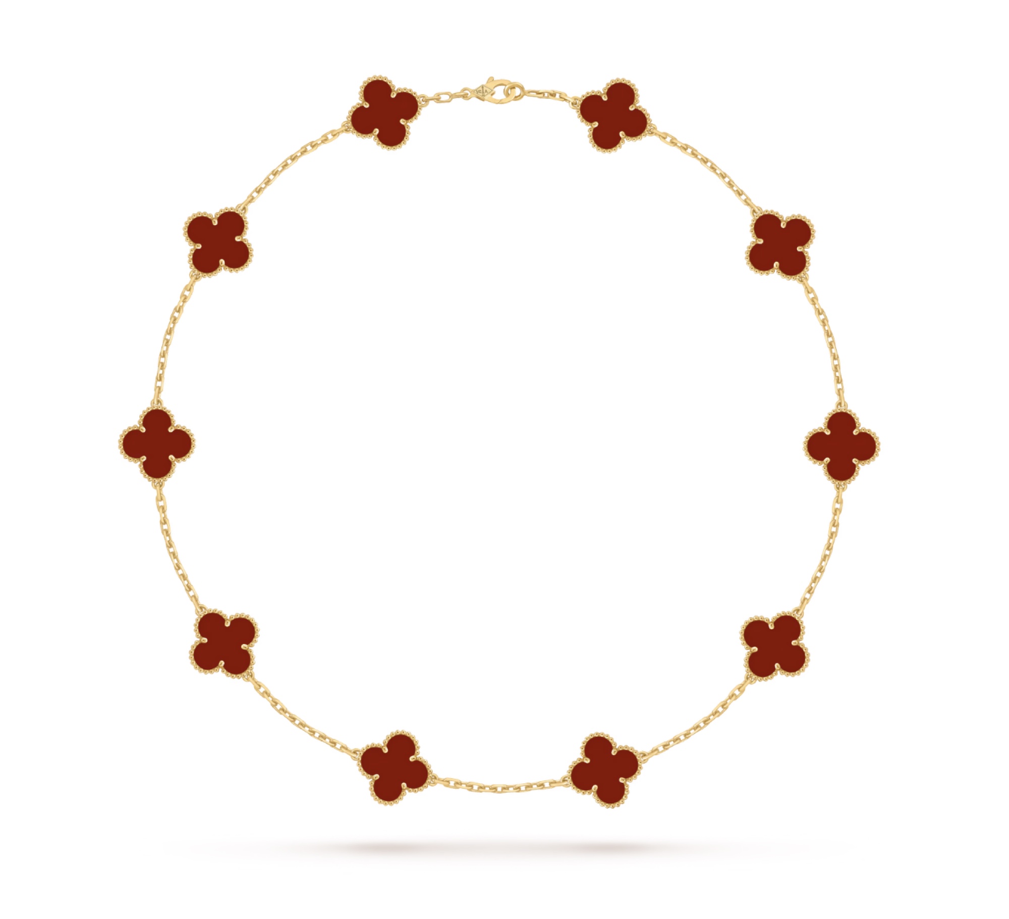 Van Cleef & Arpels Alhambra Necklace Rojo — vista principal