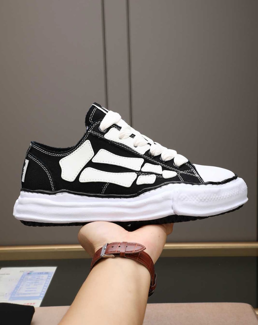 Amiri Bones Sculpted Low Black — vista principal