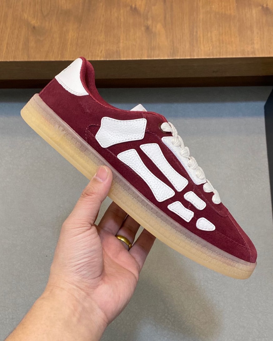 Amiri Bones Terrace Low Burgundy — vista principal