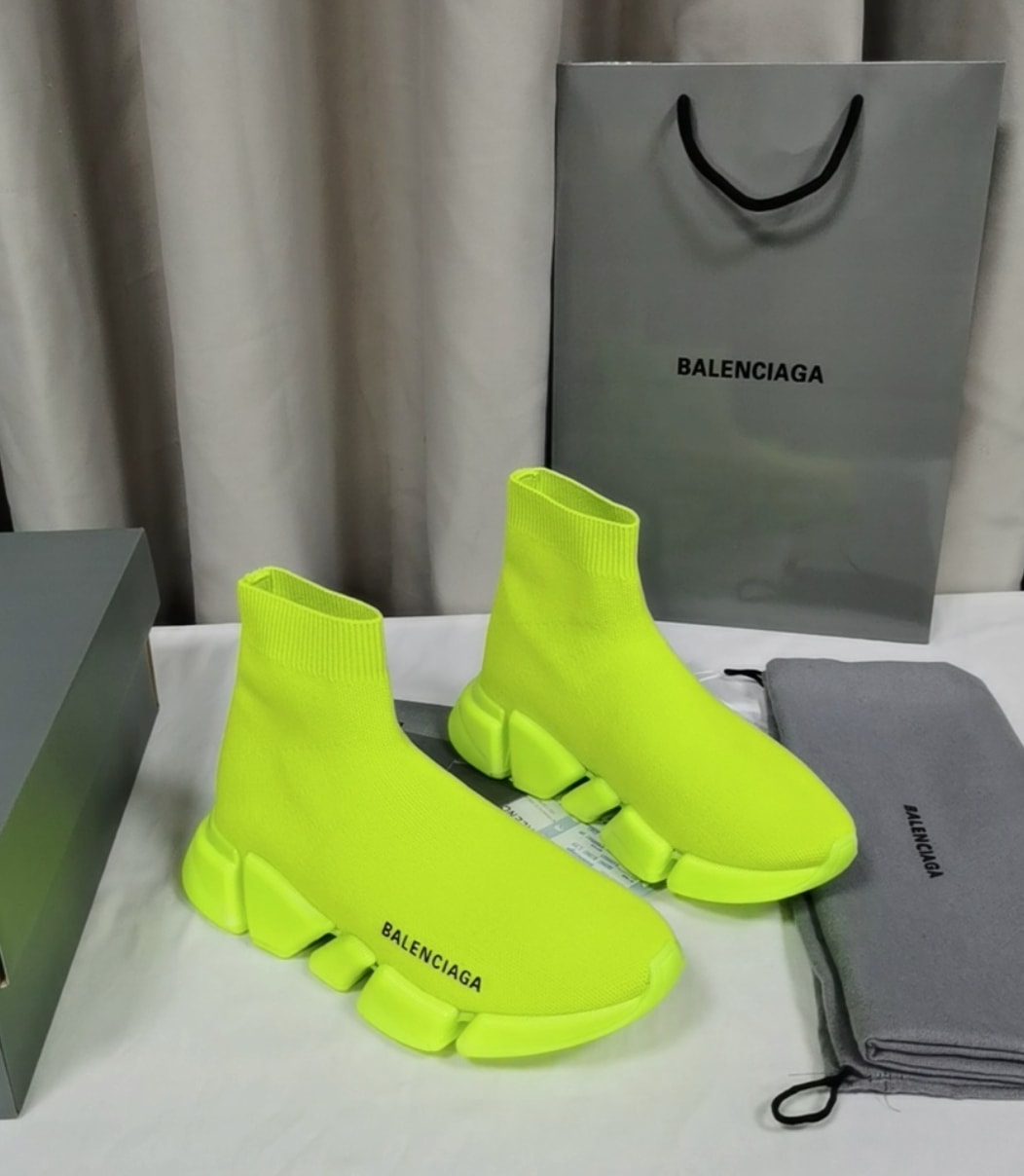 Balenciaga Speed 2.0 Neon Yellow — vista principal