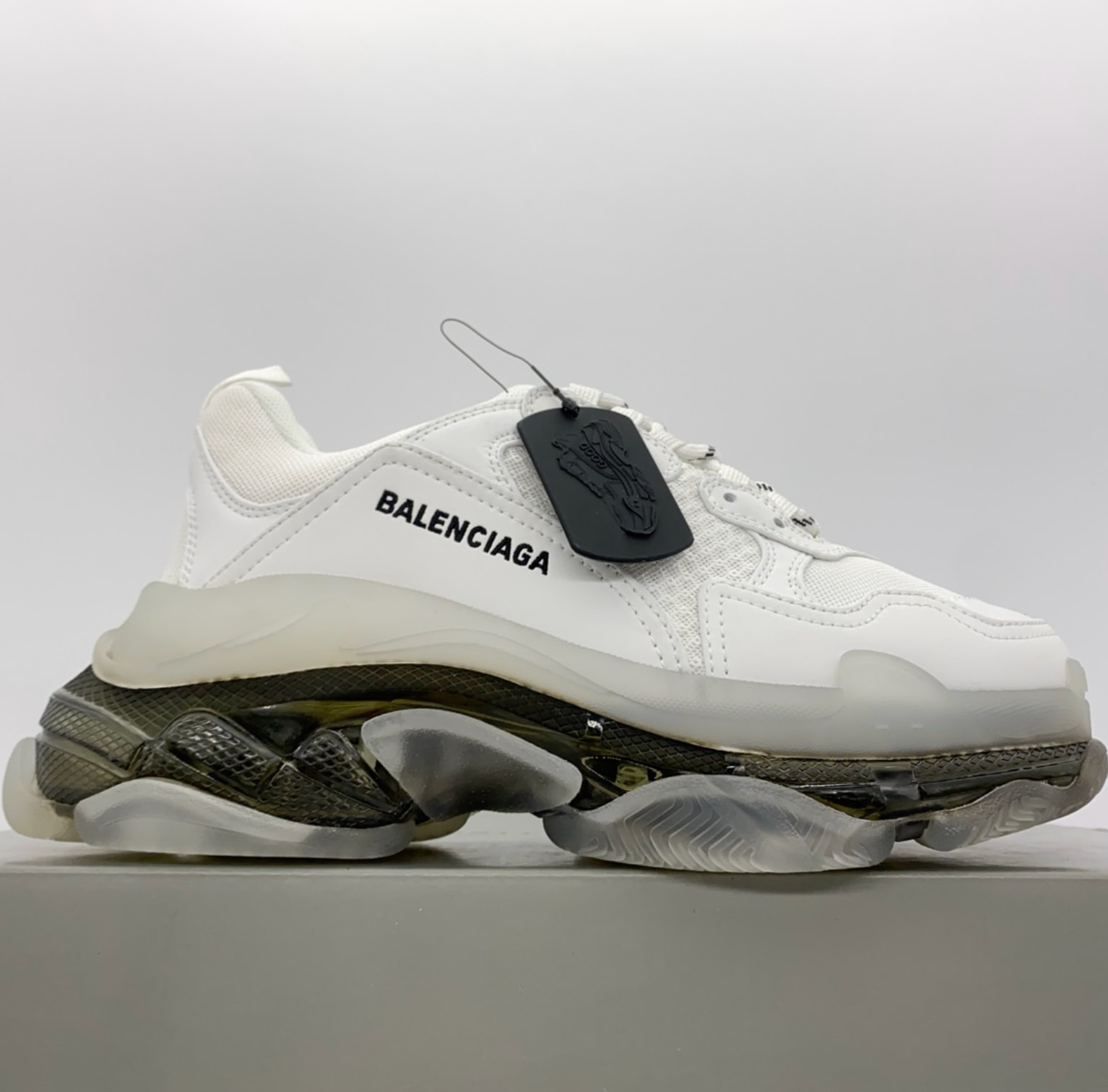 Balenciaga Triple S White Clear Sole — vista principal