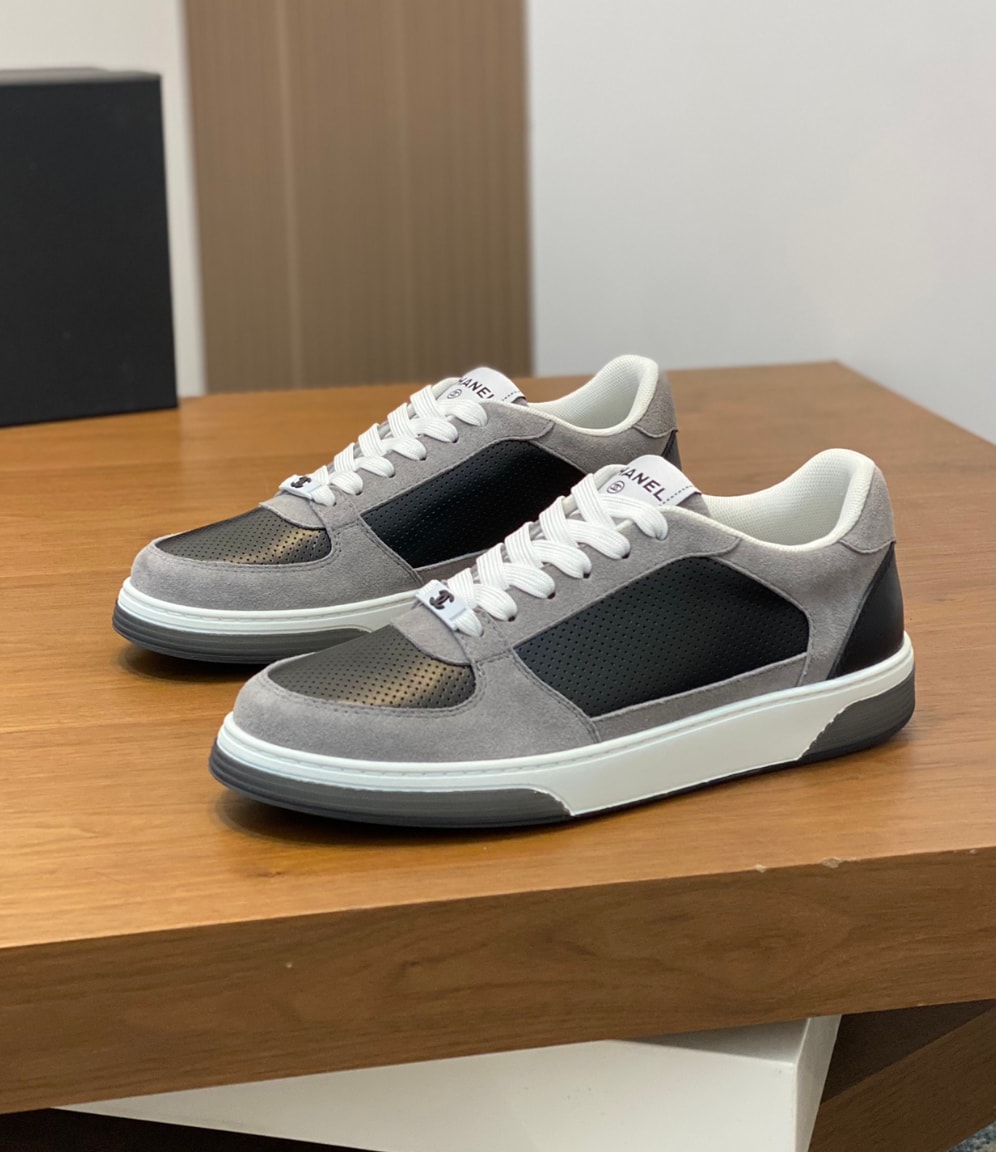 Chanel CC Low-Top Grey Black — vista principal