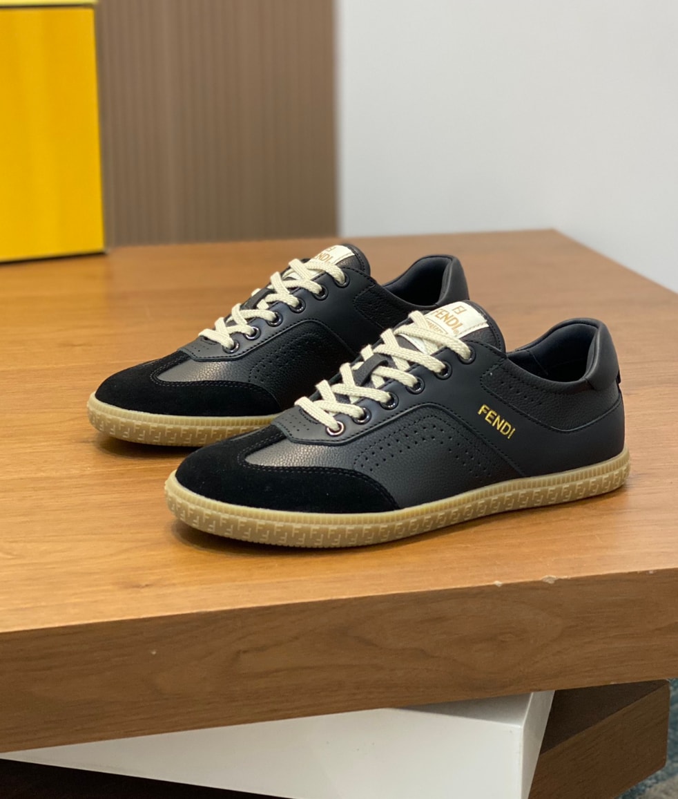 Fendi Retro Low-Top Black — vista principal