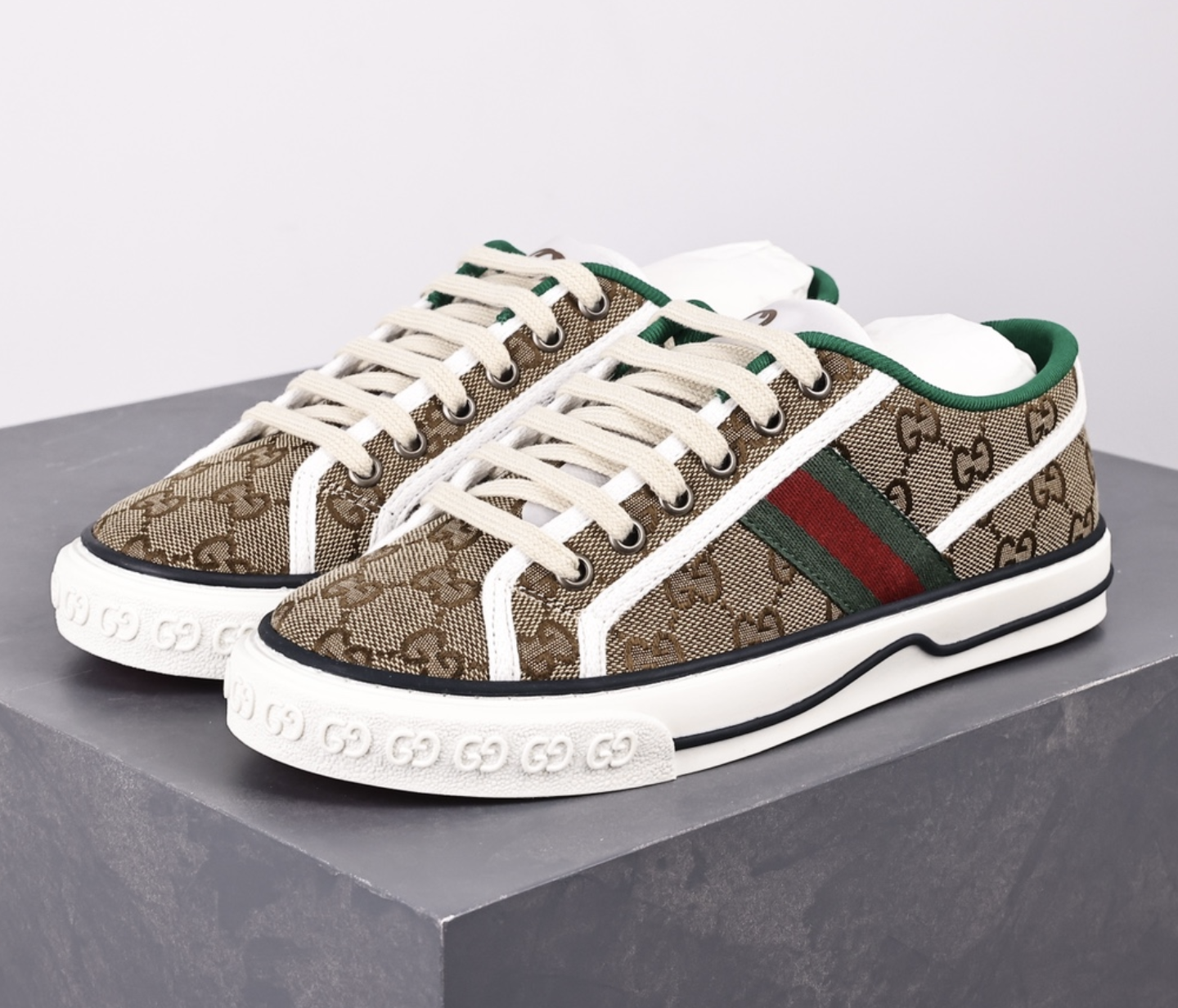 Gucci Tennis 1977 GG Canvas Web — vista principal
