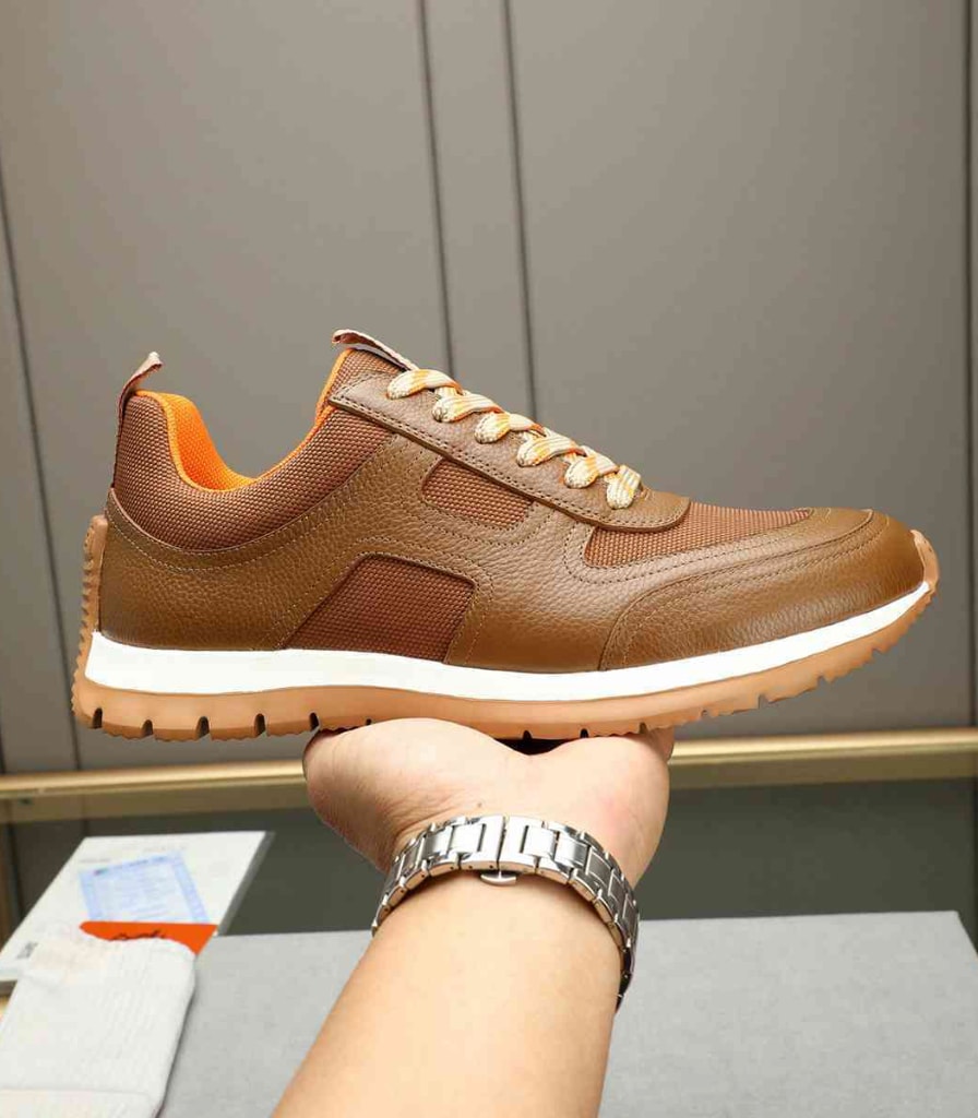 Hermès Retro Runner Tan — vista principal