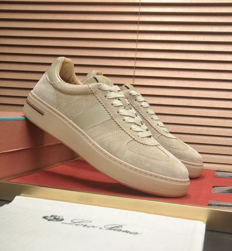 Loro Piana White Sole Sneakers — vista principal