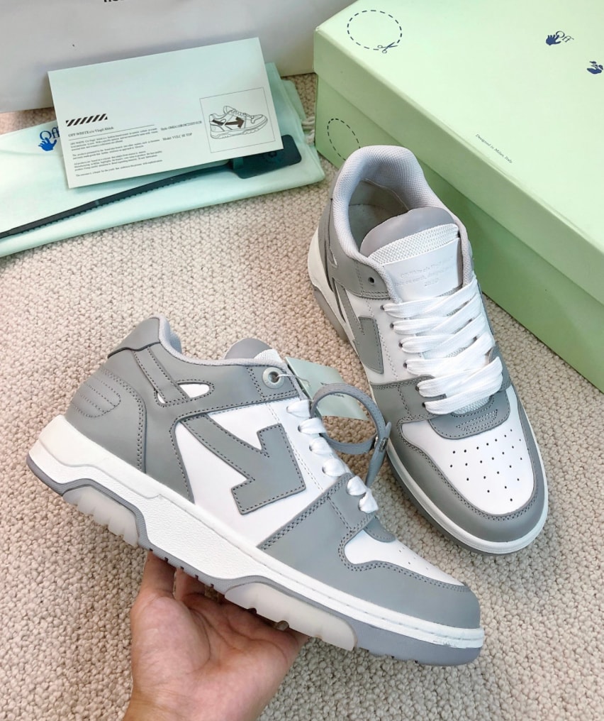 Off-White Out Of Office Grey / White — vista principal