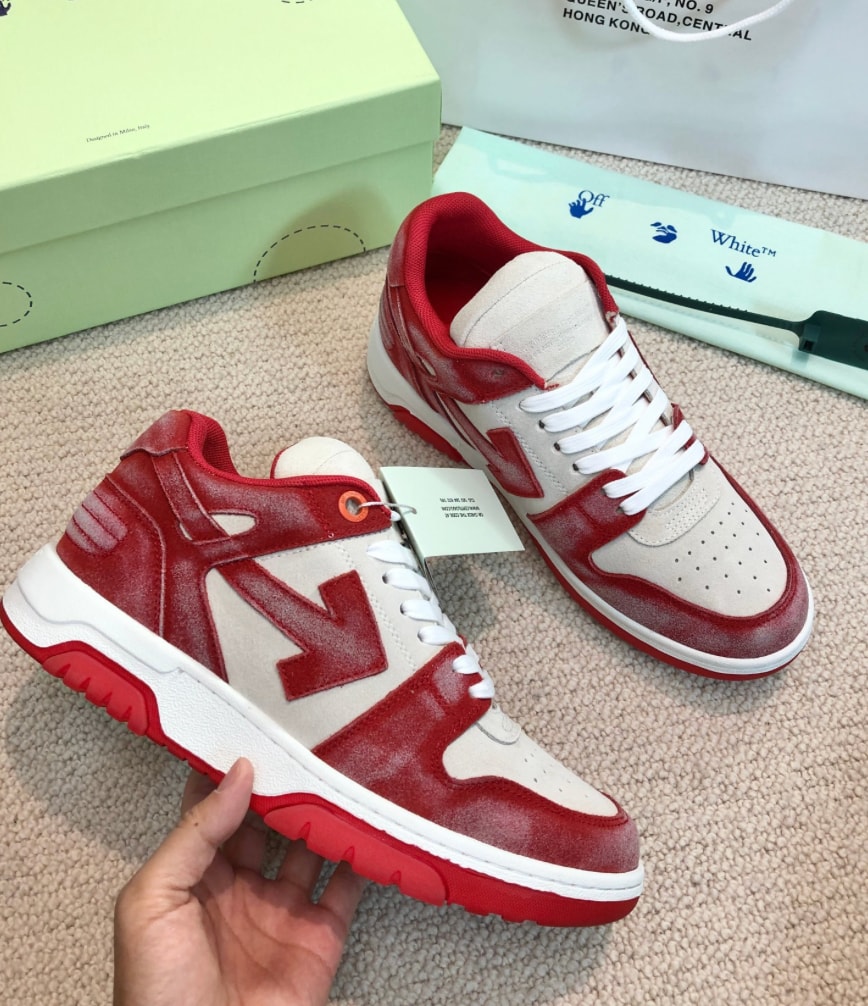 Off-White Out Of Office Red / Cream Vintage — vista principal