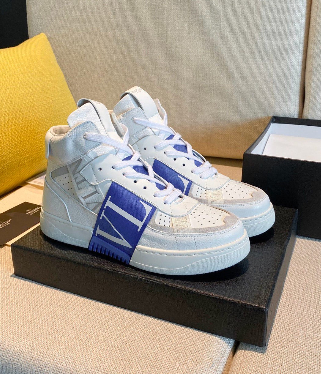 Valentino VL7N High-Top White Blue — vista principal