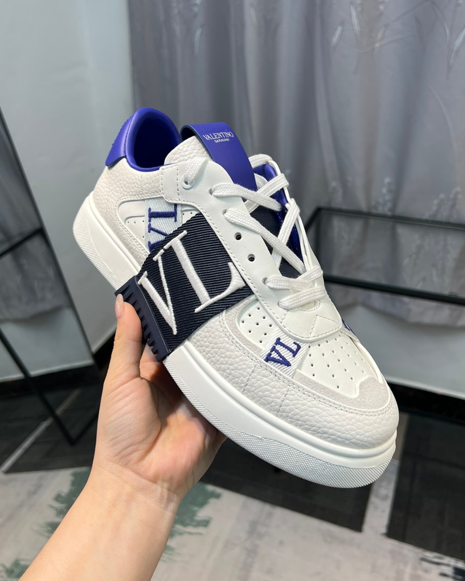 Valentino VL7N Low-Top White Blue — vista principal