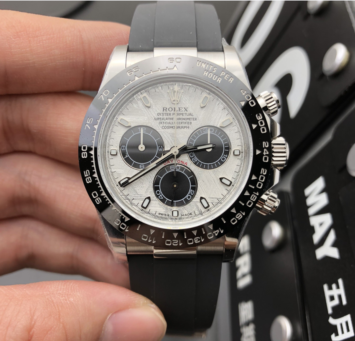 Rolex Cosmograph Daytona Meteorite Oysterflex — vista principal