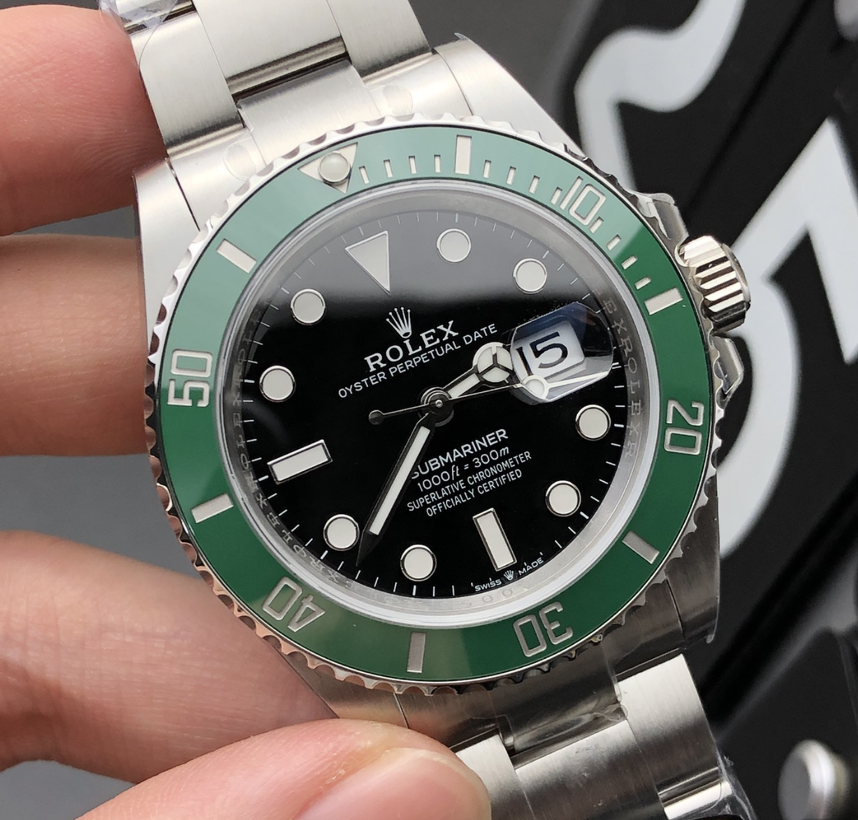 Rolex Submariner "Starbucks" — vista principal