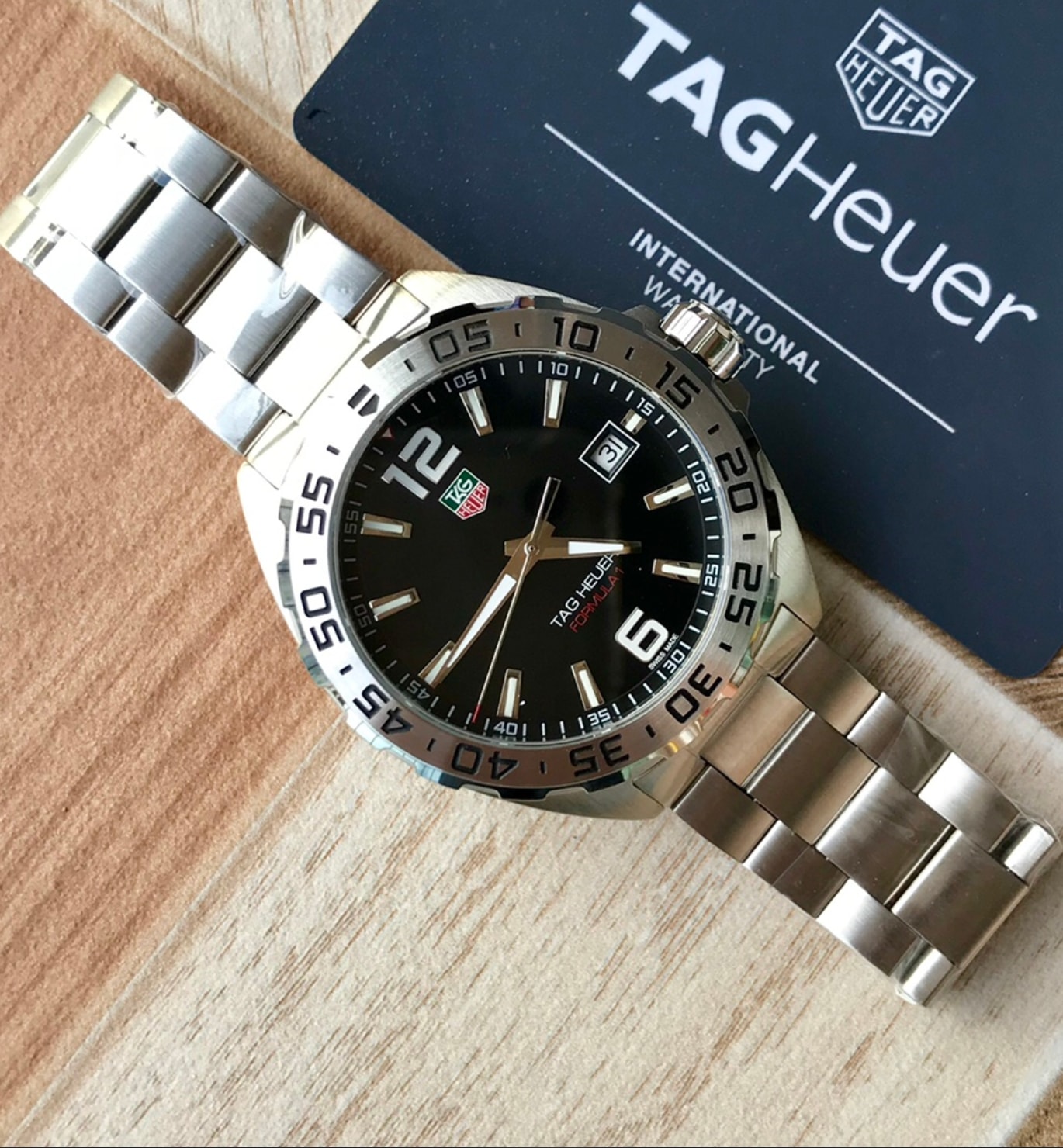 TAG Heuer Formula 1 Quartz Black Steel — vista principal