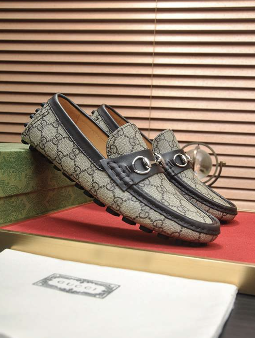 Gucci GG Supreme Horsebit Driver — vista principal