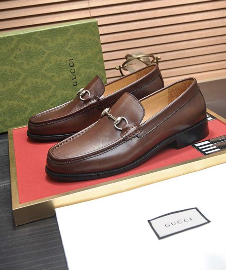 Gucci Horsebit Loafer Brown Leather — vista principal